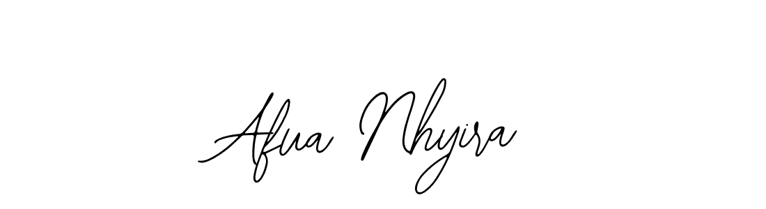 if you are searching for the best signature style for your name Afua Nhyira. so please give up your signature search. here we have designed multiple signature styles  using Bearetta-2O07w. Afua Nhyira signature style 12 images and pictures png