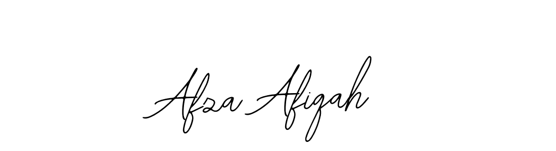 How to Draw Afza Afiqah signature style? Bearetta-2O07w is a latest design signature styles for name Afza Afiqah. Afza Afiqah signature style 12 images and pictures png