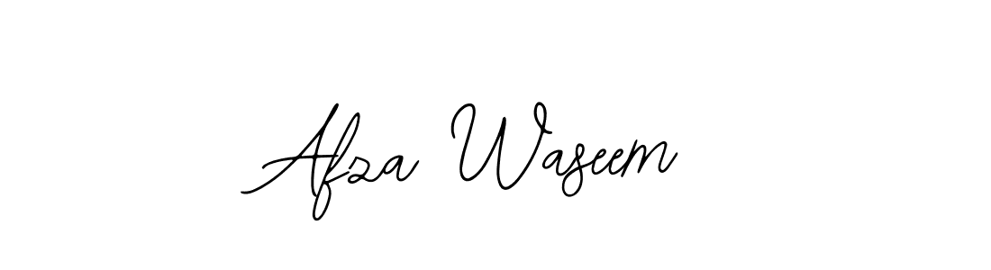 Also we have Afza Waseem name is the best signature style. Create professional handwritten signature collection using Bearetta-2O07w autograph style. Afza Waseem signature style 12 images and pictures png