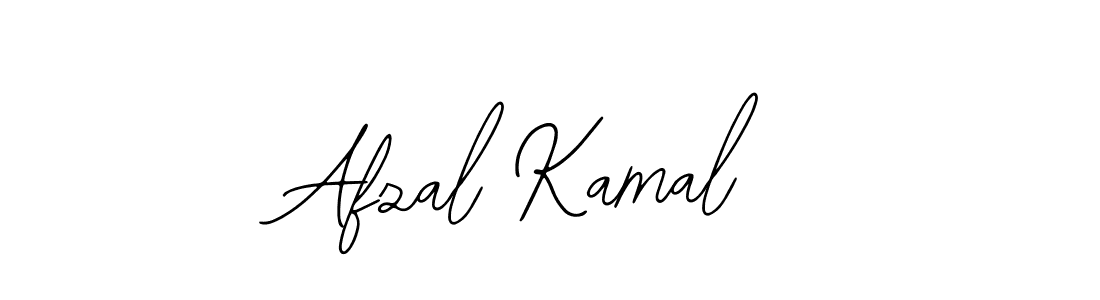 How to make Afzal Kamal name signature. Use Bearetta-2O07w style for creating short signs online. This is the latest handwritten sign. Afzal Kamal signature style 12 images and pictures png