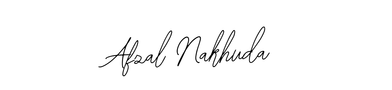 if you are searching for the best signature style for your name Afzal Nakhuda. so please give up your signature search. here we have designed multiple signature styles  using Bearetta-2O07w. Afzal Nakhuda signature style 12 images and pictures png