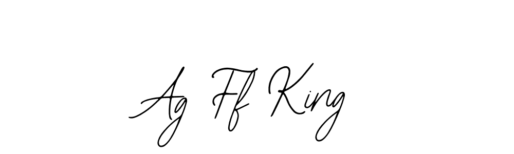 Ag Ff King stylish signature style. Best Handwritten Sign (Bearetta-2O07w) for my name. Handwritten Signature Collection Ideas for my name Ag Ff King. Ag Ff King signature style 12 images and pictures png