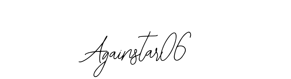 How to make Againstar06 name signature. Use Bearetta-2O07w style for creating short signs online. This is the latest handwritten sign. Againstar06 signature style 12 images and pictures png