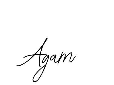 if you are searching for the best signature style for your name Agam. so please give up your signature search. here we have designed multiple signature styles  using Bearetta-2O07w. Agam signature style 12 images and pictures png