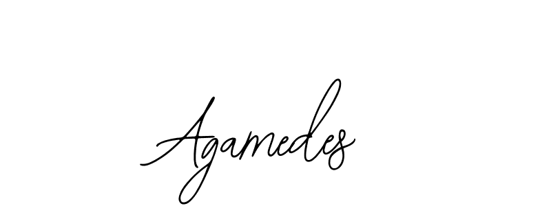 The best way (Bearetta-2O07w) to make a short signature is to pick only two or three words in your name. The name Agamedes include a total of six letters. For converting this name. Agamedes signature style 12 images and pictures png