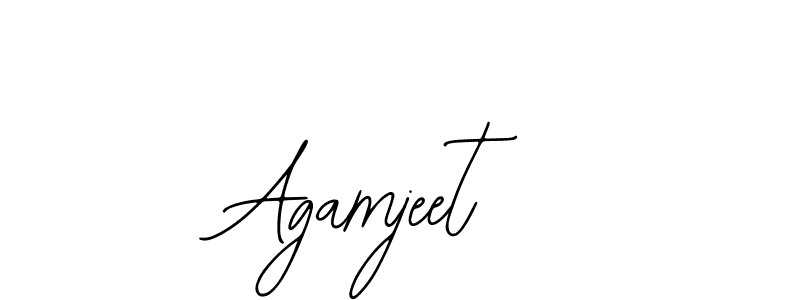 Also You can easily find your signature by using the search form. We will create Agamjeet name handwritten signature images for you free of cost using Bearetta-2O07w sign style. Agamjeet signature style 12 images and pictures png