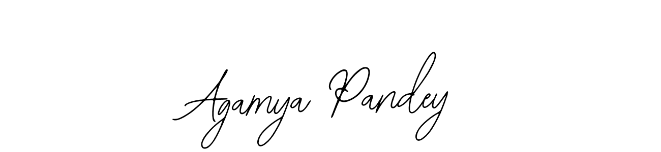 Use a signature maker to create a handwritten signature online. With this signature software, you can design (Bearetta-2O07w) your own signature for name Agamya Pandey. Agamya Pandey signature style 12 images and pictures png
