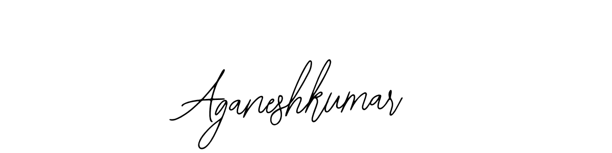 How to make Aganeshkumar signature? Bearetta-2O07w is a professional autograph style. Create handwritten signature for Aganeshkumar name. Aganeshkumar signature style 12 images and pictures png