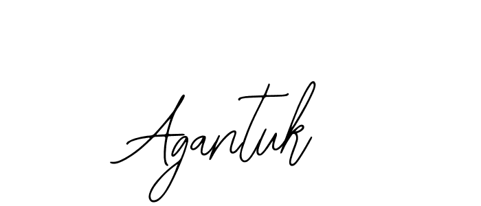 if you are searching for the best signature style for your name Agantuk. so please give up your signature search. here we have designed multiple signature styles  using Bearetta-2O07w. Agantuk signature style 12 images and pictures png