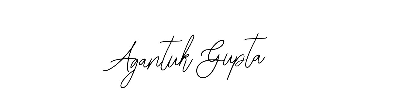 Agantuk Gupta stylish signature style. Best Handwritten Sign (Bearetta-2O07w) for my name. Handwritten Signature Collection Ideas for my name Agantuk Gupta. Agantuk Gupta signature style 12 images and pictures png