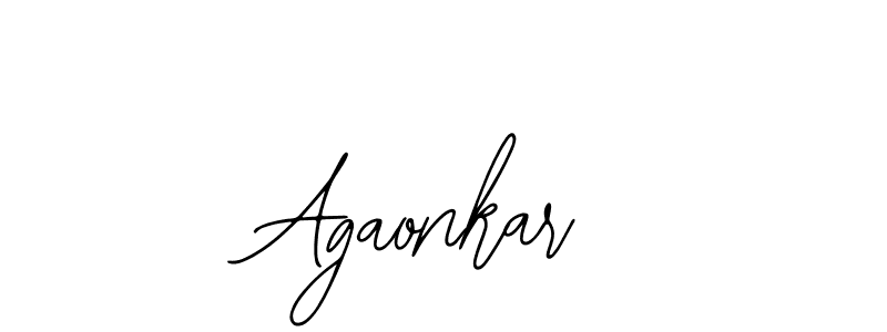 It looks lik you need a new signature style for name Agaonkar. Design unique handwritten (Bearetta-2O07w) signature with our free signature maker in just a few clicks. Agaonkar signature style 12 images and pictures png