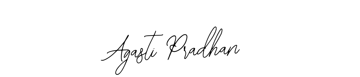 You should practise on your own different ways (Bearetta-2O07w) to write your name (Agasti Pradhan) in signature. don't let someone else do it for you. Agasti Pradhan signature style 12 images and pictures png