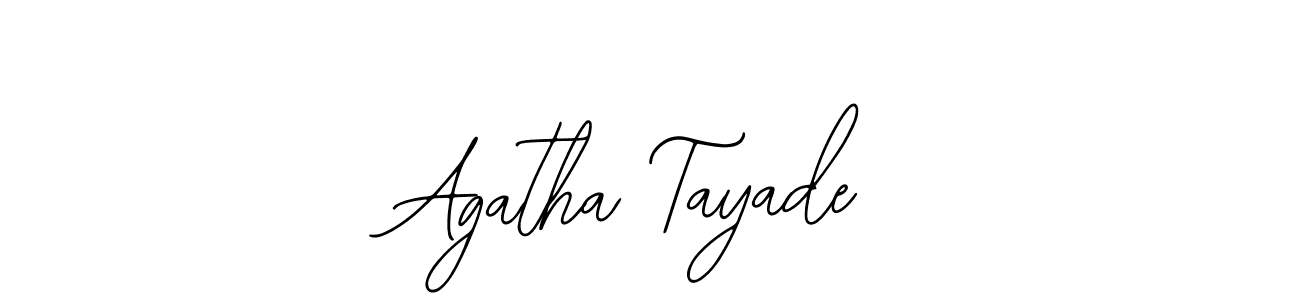 Similarly Bearetta-2O07w is the best handwritten signature design. Signature creator online .You can use it as an online autograph creator for name Agatha Tayade. Agatha Tayade signature style 12 images and pictures png