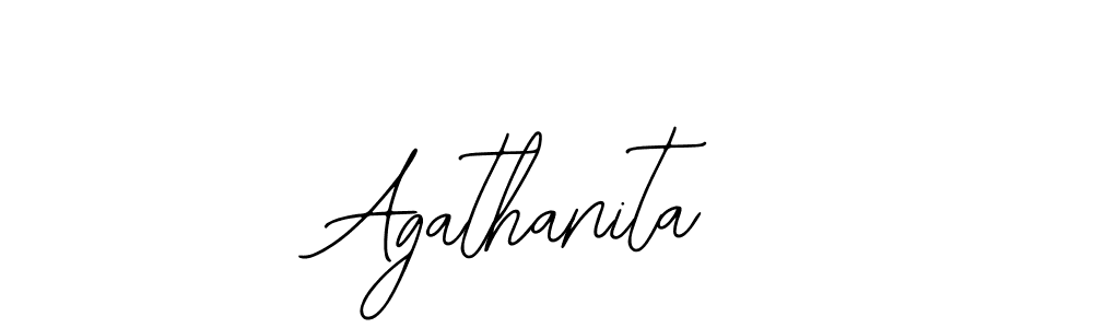 Also we have Agathanita name is the best signature style. Create professional handwritten signature collection using Bearetta-2O07w autograph style. Agathanita signature style 12 images and pictures png