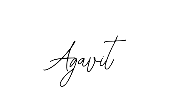 How to make Agavit signature? Bearetta-2O07w is a professional autograph style. Create handwritten signature for Agavit name. Agavit signature style 12 images and pictures png