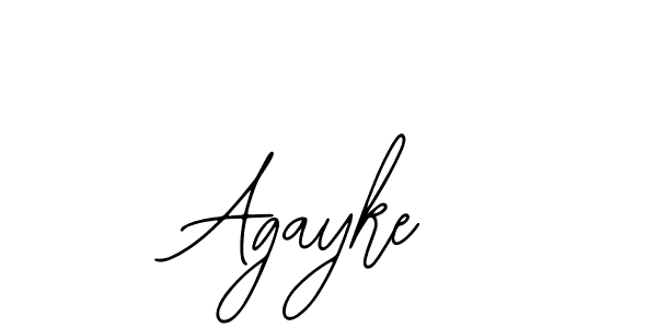 Use a signature maker to create a handwritten signature online. With this signature software, you can design (Bearetta-2O07w) your own signature for name Agayke. Agayke signature style 12 images and pictures png