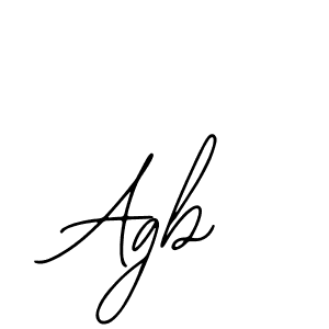 Agb stylish signature style. Best Handwritten Sign (Bearetta-2O07w) for my name. Handwritten Signature Collection Ideas for my name Agb. Agb signature style 12 images and pictures png
