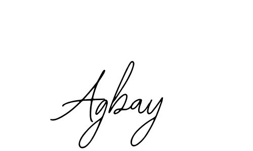 Make a beautiful signature design for name Agbay. With this signature (Bearetta-2O07w) style, you can create a handwritten signature for free. Agbay signature style 12 images and pictures png
