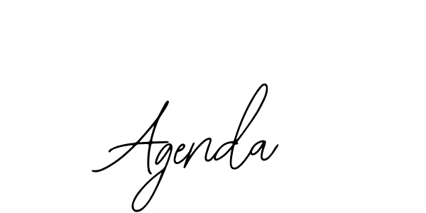 Make a beautiful signature design for name Agenda. With this signature (Bearetta-2O07w) style, you can create a handwritten signature for free. Agenda signature style 12 images and pictures png
