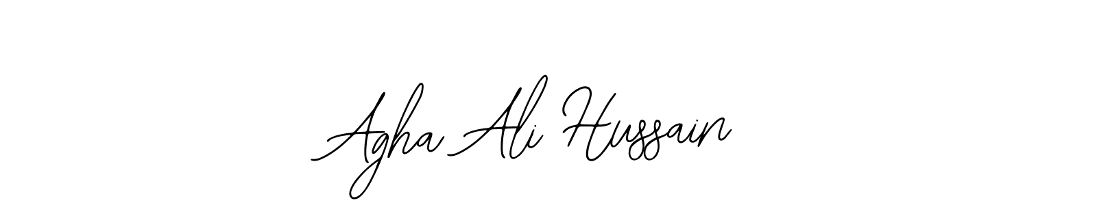 Create a beautiful signature design for name Agha Ali Hussain. With this signature (Bearetta-2O07w) fonts, you can make a handwritten signature for free. Agha Ali Hussain signature style 12 images and pictures png