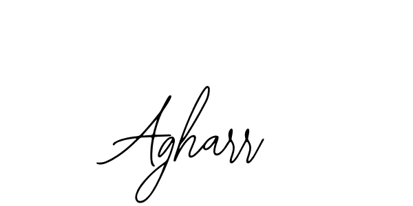 The best way (Bearetta-2O07w) to make a short signature is to pick only two or three words in your name. The name Agharr include a total of six letters. For converting this name. Agharr signature style 12 images and pictures png