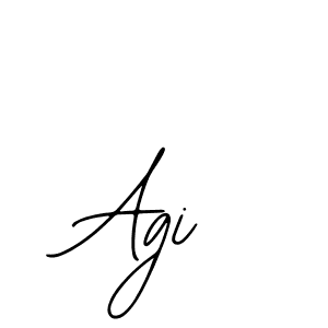 How to Draw Agi signature style? Bearetta-2O07w is a latest design signature styles for name Agi. Agi signature style 12 images and pictures png