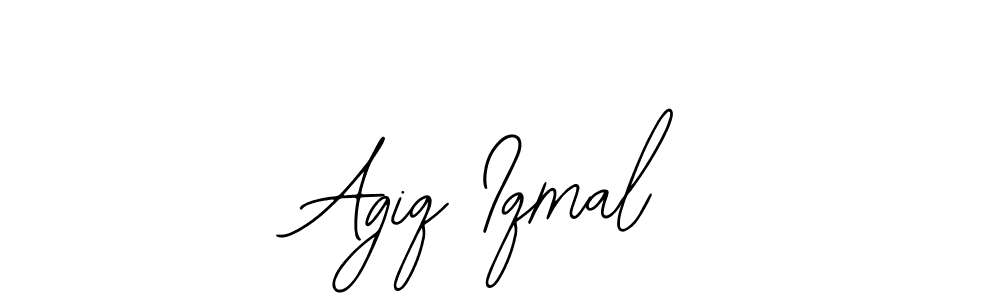 Create a beautiful signature design for name Agiq Iqmal. With this signature (Bearetta-2O07w) fonts, you can make a handwritten signature for free. Agiq Iqmal signature style 12 images and pictures png