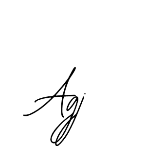 Create a beautiful signature design for name Agj. With this signature (Bearetta-2O07w) fonts, you can make a handwritten signature for free. Agj signature style 12 images and pictures png