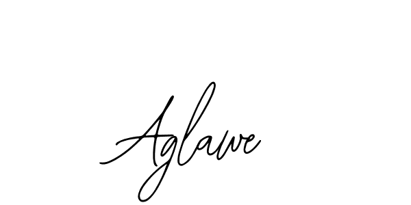 The best way (Bearetta-2O07w) to make a short signature is to pick only two or three words in your name. The name Aglawe include a total of six letters. For converting this name. Aglawe signature style 12 images and pictures png