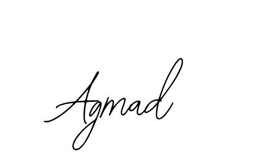 How to make Agmad signature? Bearetta-2O07w is a professional autograph style. Create handwritten signature for Agmad name. Agmad signature style 12 images and pictures png