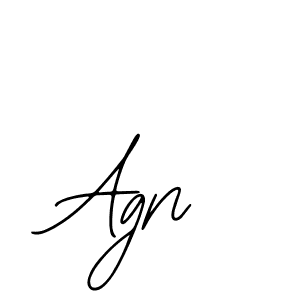 The best way (Bearetta-2O07w) to make a short signature is to pick only two or three words in your name. The name Agn include a total of six letters. For converting this name. Agn signature style 12 images and pictures png