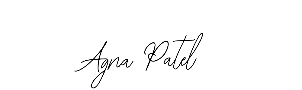 Create a beautiful signature design for name Agna Patel. With this signature (Bearetta-2O07w) fonts, you can make a handwritten signature for free. Agna Patel signature style 12 images and pictures png