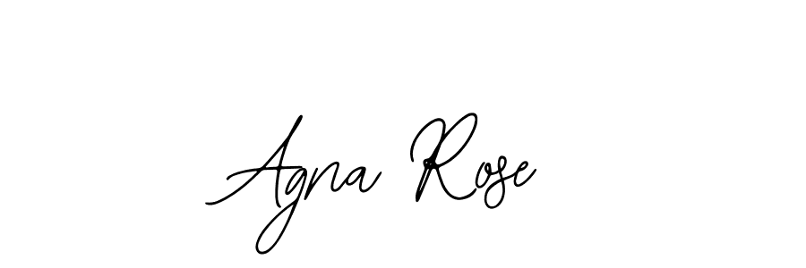 if you are searching for the best signature style for your name Agna Rose. so please give up your signature search. here we have designed multiple signature styles  using Bearetta-2O07w. Agna Rose signature style 12 images and pictures png