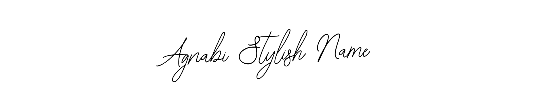 Similarly Bearetta-2O07w is the best handwritten signature design. Signature creator online .You can use it as an online autograph creator for name Agnabi Stylish Name. Agnabi Stylish Name signature style 12 images and pictures png