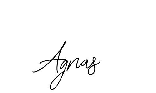 Design your own signature with our free online signature maker. With this signature software, you can create a handwritten (Bearetta-2O07w) signature for name Agnas. Agnas signature style 12 images and pictures png