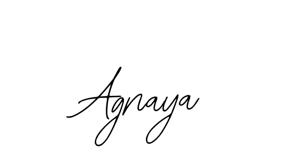 How to make Agnaya name signature. Use Bearetta-2O07w style for creating short signs online. This is the latest handwritten sign. Agnaya signature style 12 images and pictures png