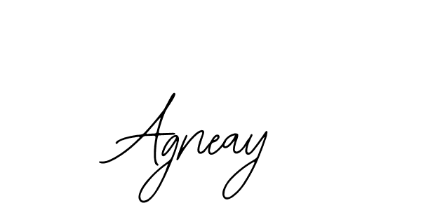 Agneay stylish signature style. Best Handwritten Sign (Bearetta-2O07w) for my name. Handwritten Signature Collection Ideas for my name Agneay. Agneay signature style 12 images and pictures png