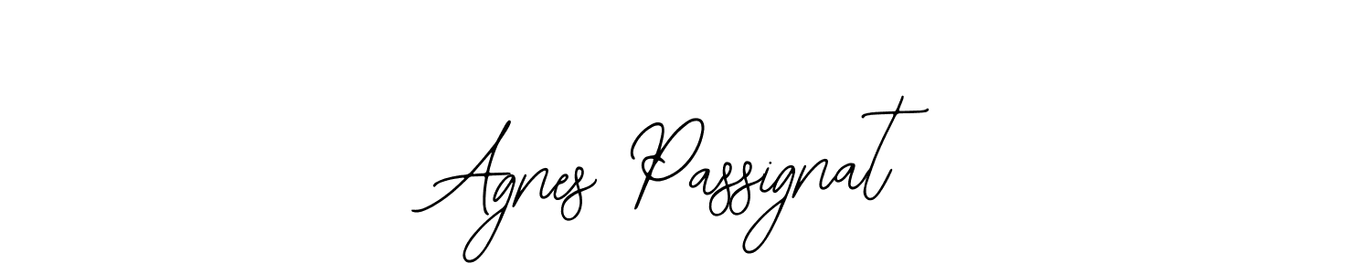 if you are searching for the best signature style for your name Agnes Passignat. so please give up your signature search. here we have designed multiple signature styles  using Bearetta-2O07w. Agnes Passignat signature style 12 images and pictures png