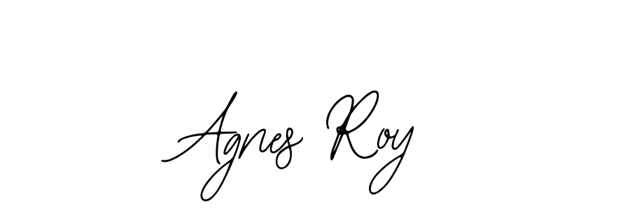 How to make Agnes Roy name signature. Use Bearetta-2O07w style for creating short signs online. This is the latest handwritten sign. Agnes Roy signature style 12 images and pictures png