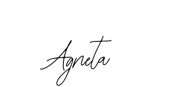 Create a beautiful signature design for name Agneta. With this signature (Bearetta-2O07w) fonts, you can make a handwritten signature for free. Agneta signature style 12 images and pictures png