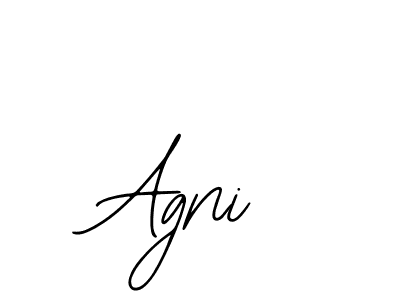 Agni stylish signature style. Best Handwritten Sign (Bearetta-2O07w) for my name. Handwritten Signature Collection Ideas for my name Agni. Agni signature style 12 images and pictures png