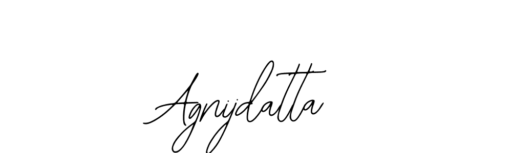 Use a signature maker to create a handwritten signature online. With this signature software, you can design (Bearetta-2O07w) your own signature for name Agnijdatta. Agnijdatta signature style 12 images and pictures png
