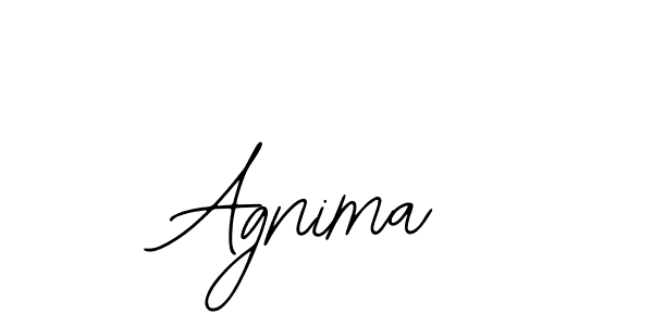 Use a signature maker to create a handwritten signature online. With this signature software, you can design (Bearetta-2O07w) your own signature for name Agnima. Agnima signature style 12 images and pictures png