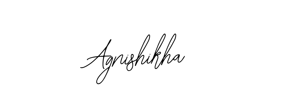 Similarly Bearetta-2O07w is the best handwritten signature design. Signature creator online .You can use it as an online autograph creator for name Agnishikha. Agnishikha signature style 12 images and pictures png