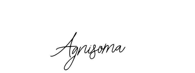 if you are searching for the best signature style for your name Agnisoma. so please give up your signature search. here we have designed multiple signature styles  using Bearetta-2O07w. Agnisoma signature style 12 images and pictures png