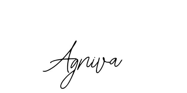 Also You can easily find your signature by using the search form. We will create Agniva name handwritten signature images for you free of cost using Bearetta-2O07w sign style. Agniva signature style 12 images and pictures png