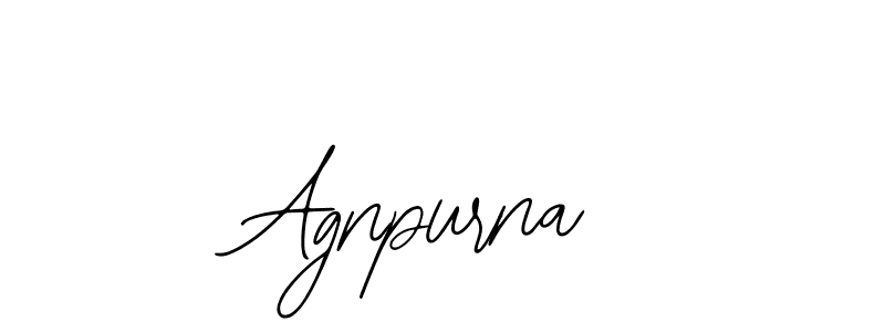 The best way (Bearetta-2O07w) to make a short signature is to pick only two or three words in your name. The name Agnpurna include a total of six letters. For converting this name. Agnpurna signature style 12 images and pictures png