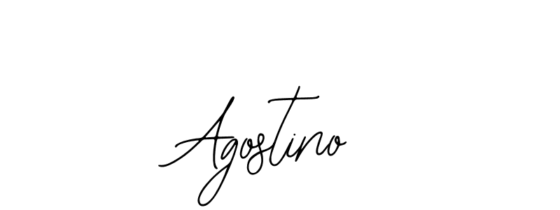 Use a signature maker to create a handwritten signature online. With this signature software, you can design (Bearetta-2O07w) your own signature for name Agostino. Agostino signature style 12 images and pictures png