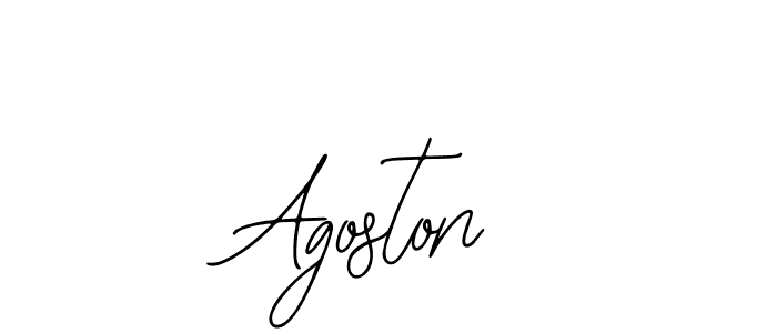 The best way (Bearetta-2O07w) to make a short signature is to pick only two or three words in your name. The name Agoston include a total of six letters. For converting this name. Agoston signature style 12 images and pictures png