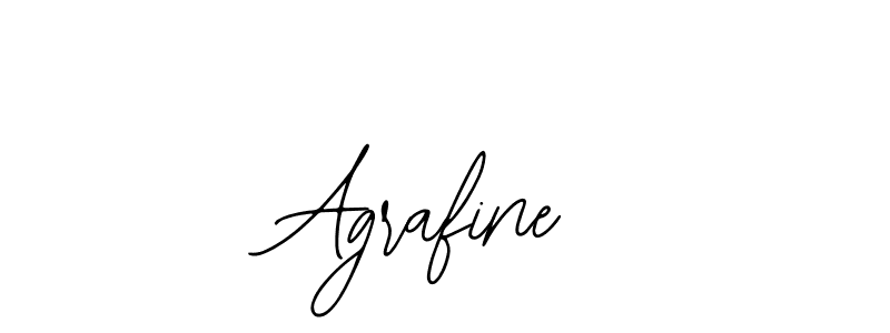 How to Draw Agrafine signature style? Bearetta-2O07w is a latest design signature styles for name Agrafine. Agrafine signature style 12 images and pictures png